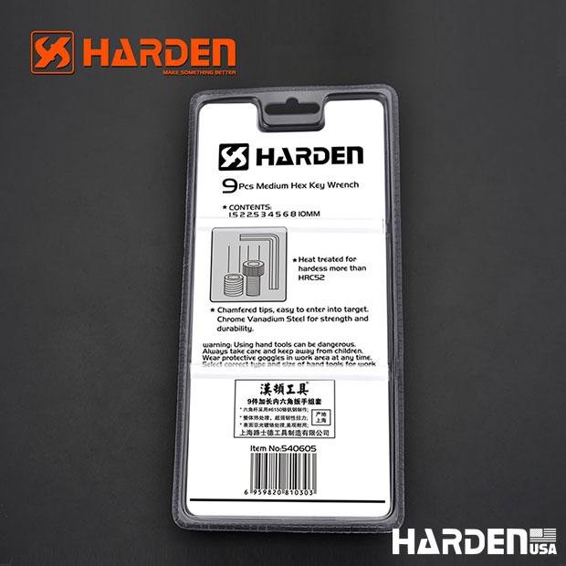 9Pcs Long Hex Key Wrench