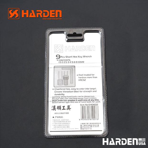 9Pcs Meduim Hex Key Wrench