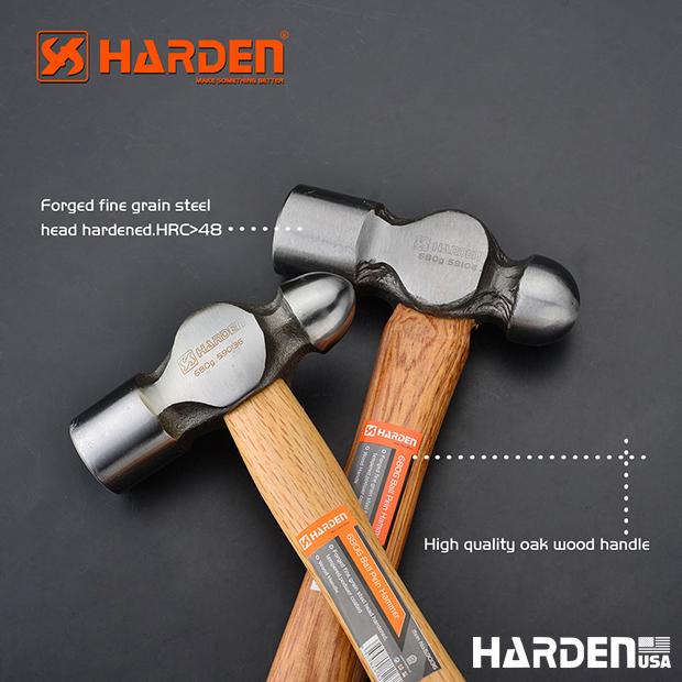 Ball Pein Hammer with Oak Wood Handle