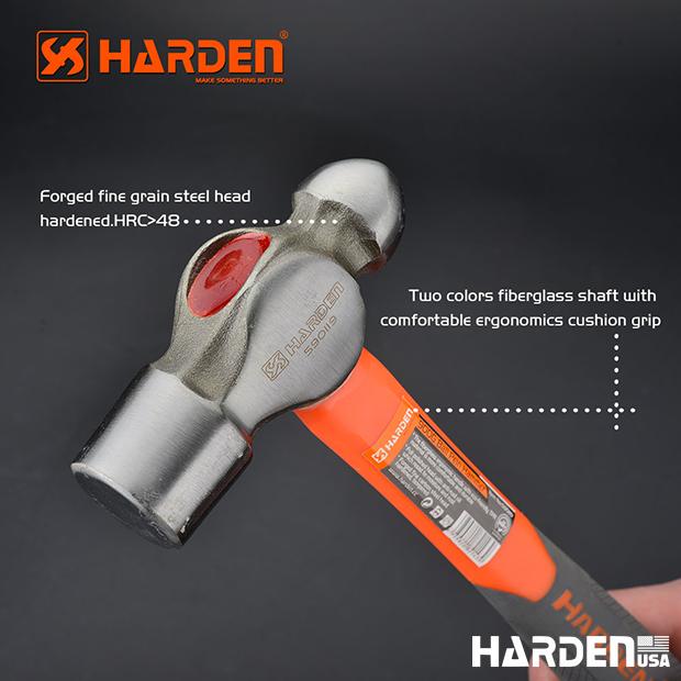 Ball Pein Hammer with Fiberglass Handle
