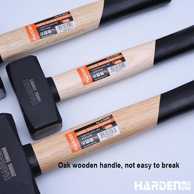Stoning Hammer With Wood Handle