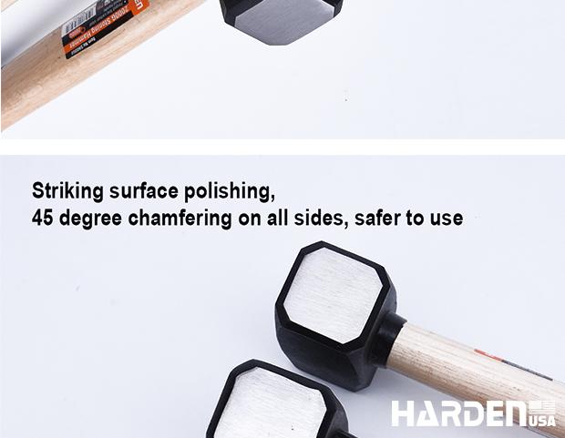 Stoning Hammer With Wood Handle