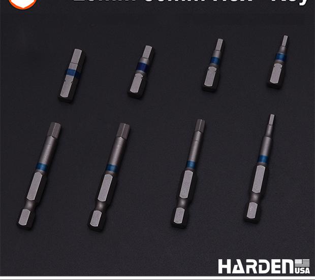 Hex Key Type Screwdriver Bits Set