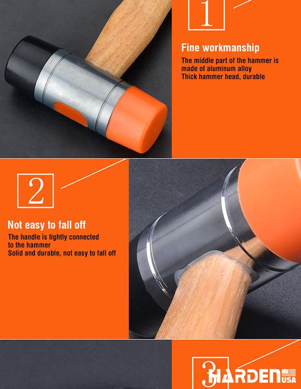 Professional Two Way Hammer With Hichory Handle