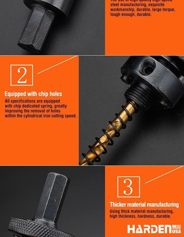 Hole saw Arbor