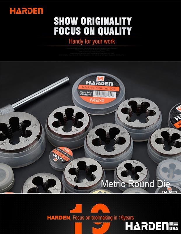 Professional Metric Round Die