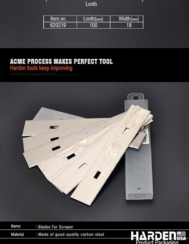 100X18mm Blades For Scraper