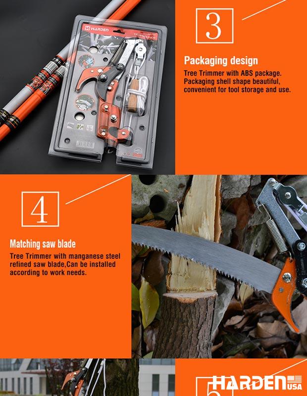 1.27m-2.4m HandleTree Trimmer With Telecopic Handle