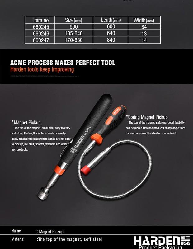 600mm Spring Magnet Pickup