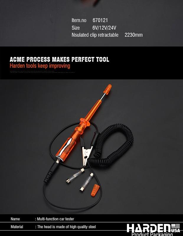 6V/12V/24V Auto Circuit Tester