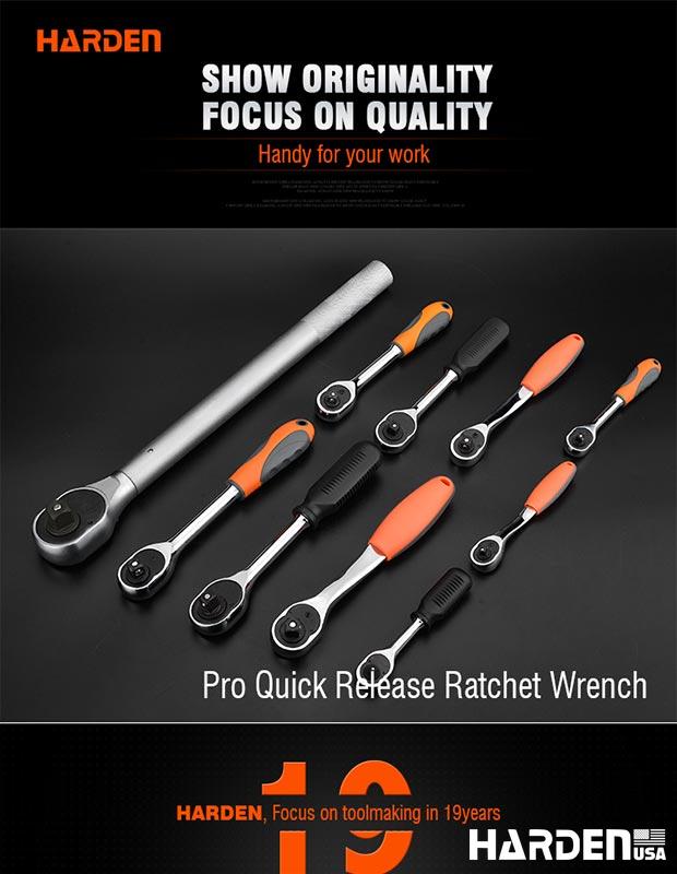 3/4" Quick Release Ratchet Wrench
