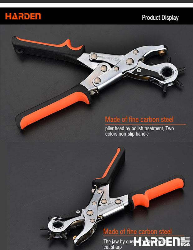 250mm Pro Rotary Punch With Multi Hole