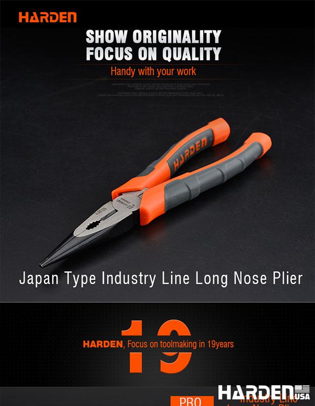 6" Industry Line Long Nose Plier