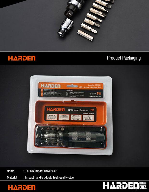 14Pcs Impact Driver Set