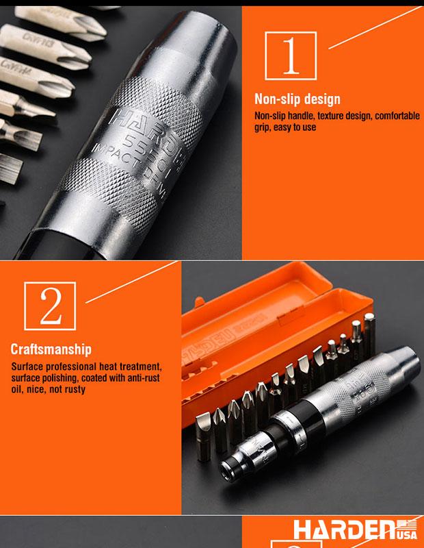 14Pcs Impact Driver Set