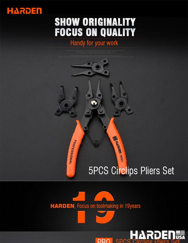 5Pcs Circlips Pliers Set