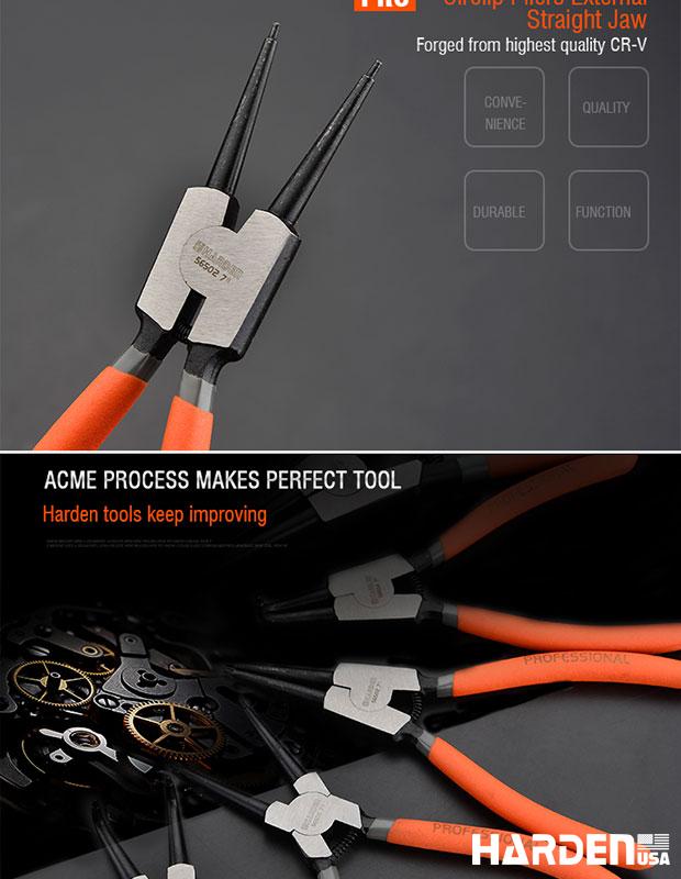 Circlip Plier External Straight Jaw