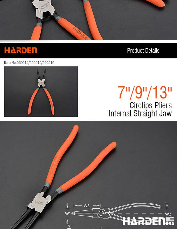 Circlip Plier Internal Straight Jaw