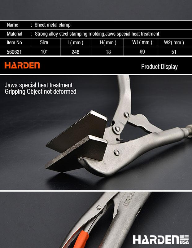 10" Sheet Metal Clamp