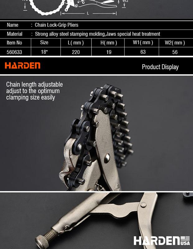 18" Chain Lock Grip Plier