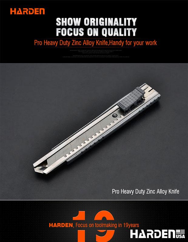18mm PRO Heavy Duty Zinc Alloy Knife