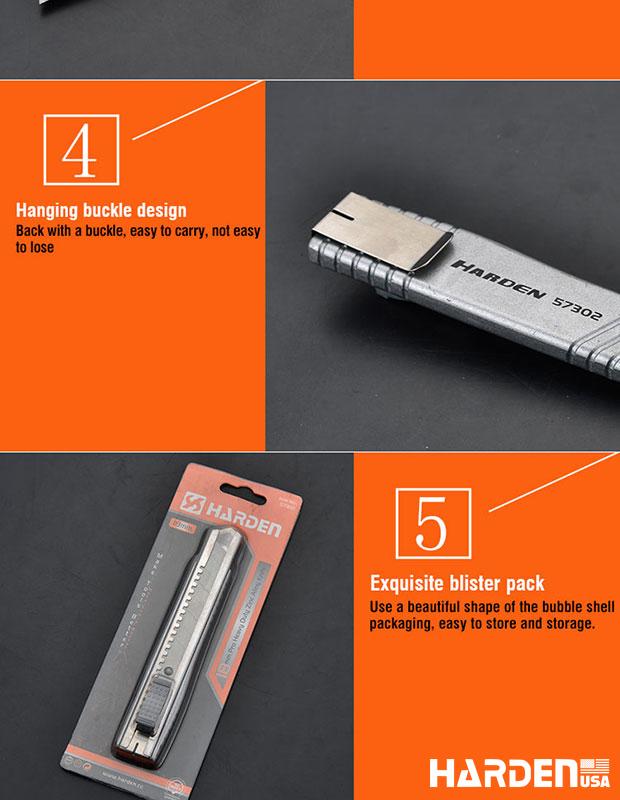 18mm PRO Heavy Duty Zinc Alloy Knife