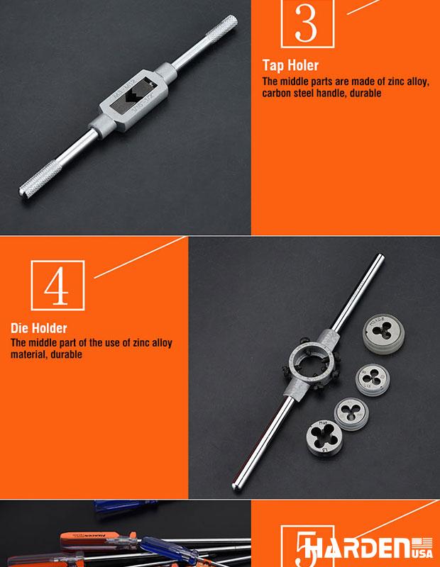 32Pcs Tap and Die Set