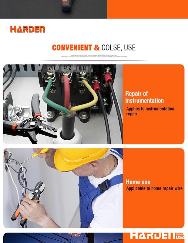 190mm Modular Plug Crimping Tool