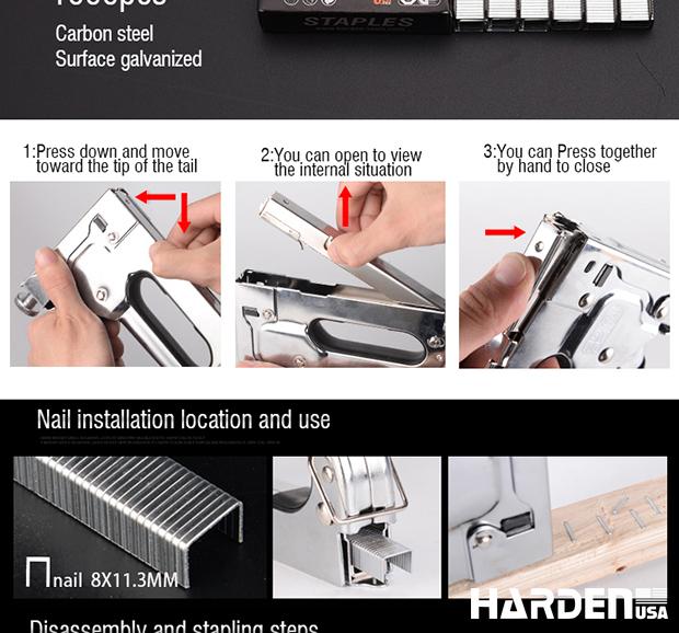1000pcs Staples