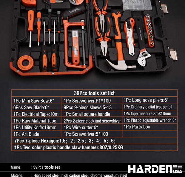 39Pcs Reparing Tools Set