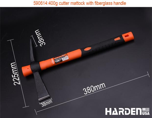 Pick Mattock With Fiberglass Handle