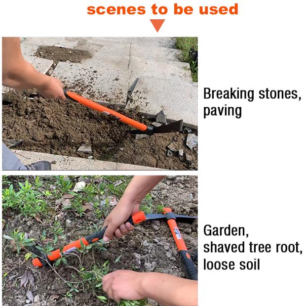 Pick Mattock With Fiberglass Handle