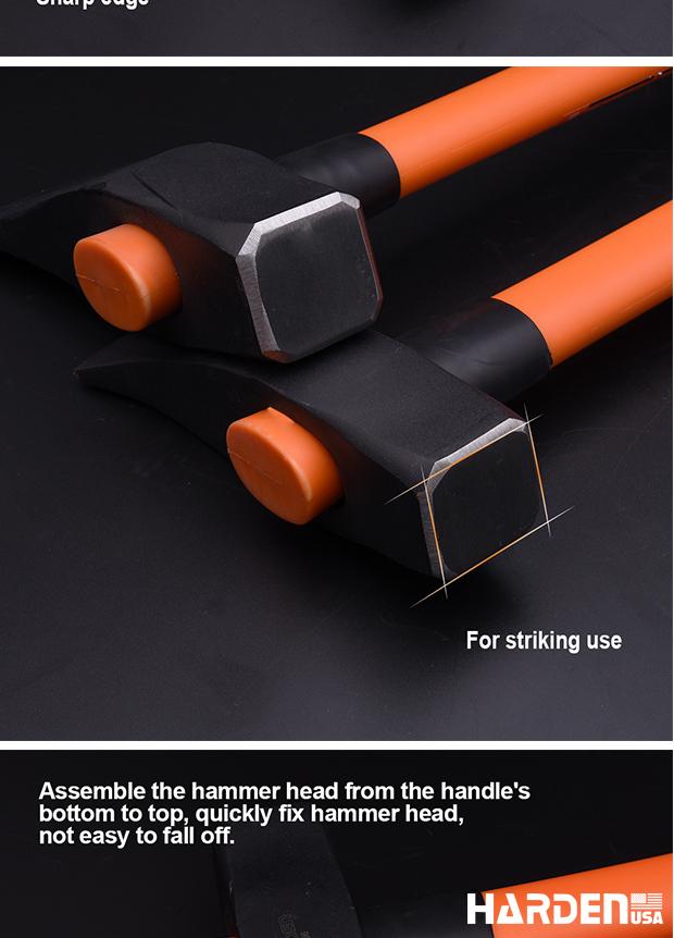 Splitting Maul With Fiberglass Handle