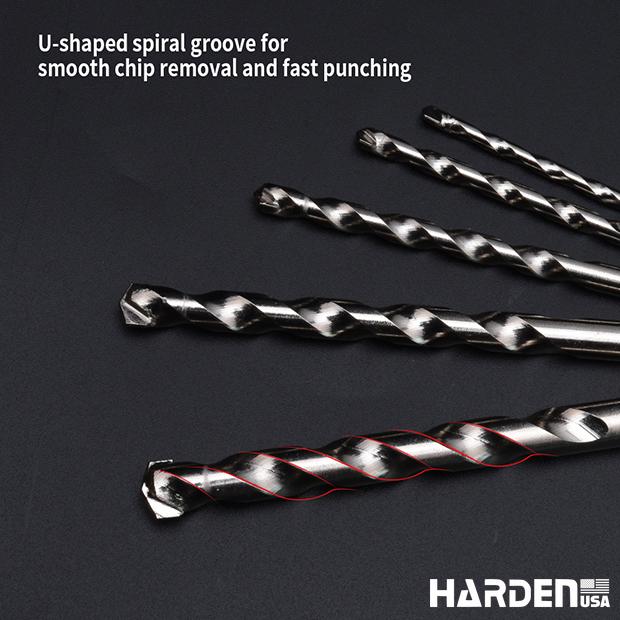 5Pcs Masonery Drill Set