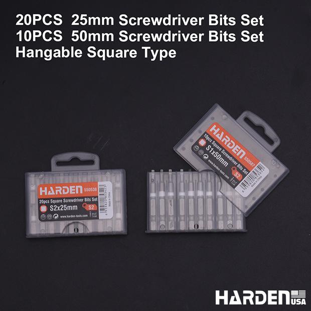 Square Screwdriver Bits Set