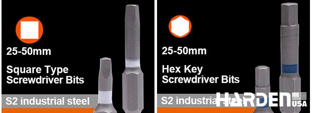 Pozi Screwdriver Bits Set