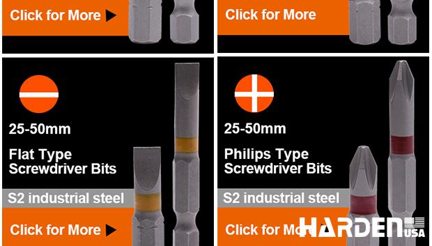 Pozi Screwdriver Bits Set