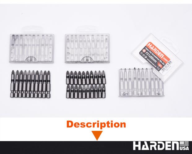 Pozi Screwdriver Bits Set