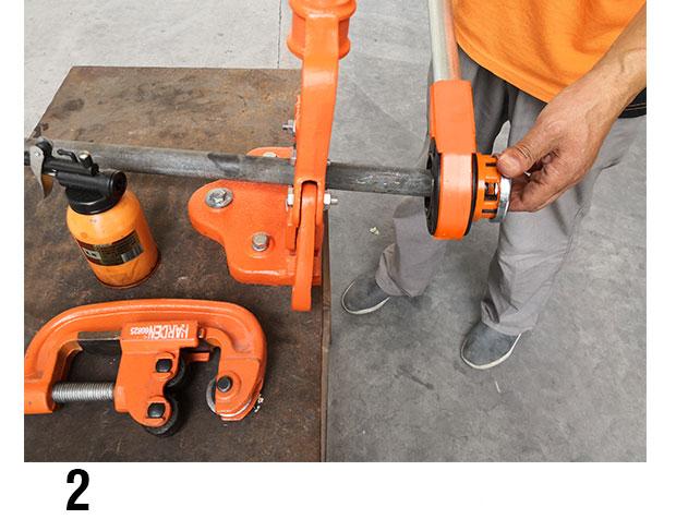 9Pcs Pipe Threading Set
