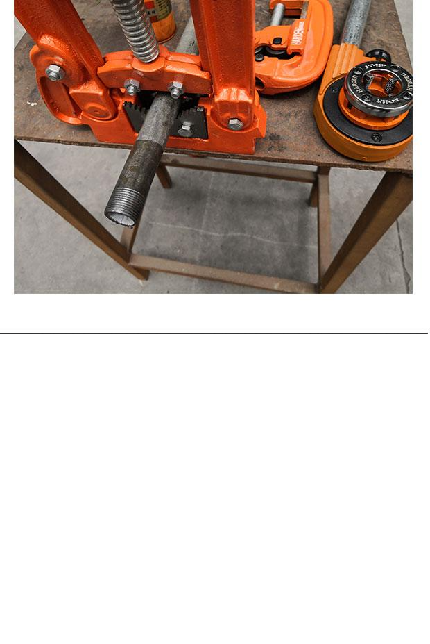 9Pcs Pipe Threading Set