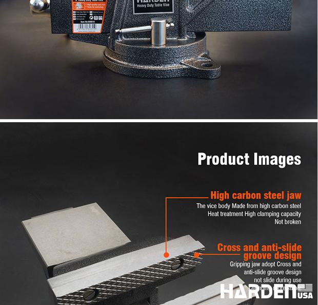 Heavy Duty Table Vice