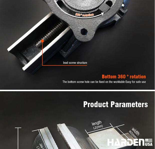 Heavy Duty Table Vice