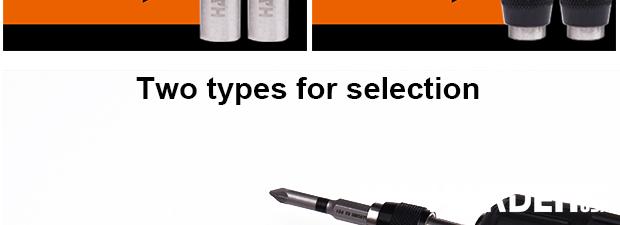 2Pcs Screwdriver Bit Holder Set
