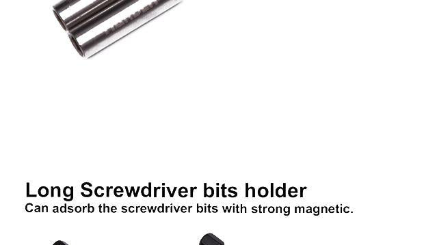 2Pcs Screwdriver Bit Holder Set