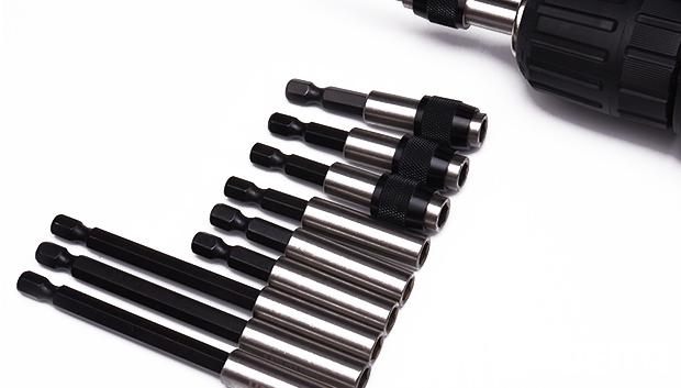 1/4" Screwdriver Bit Holder With Quick Release