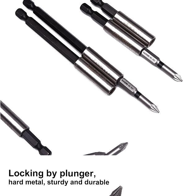 1/4" Screwdriver Bit Holder With Quick Release