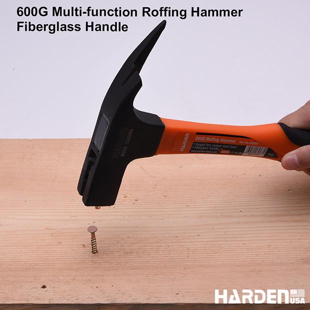 600g Roofing Hammer with Fiberglass Handle