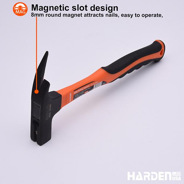 600g Roofing Hammer with Fiberglass Handle
