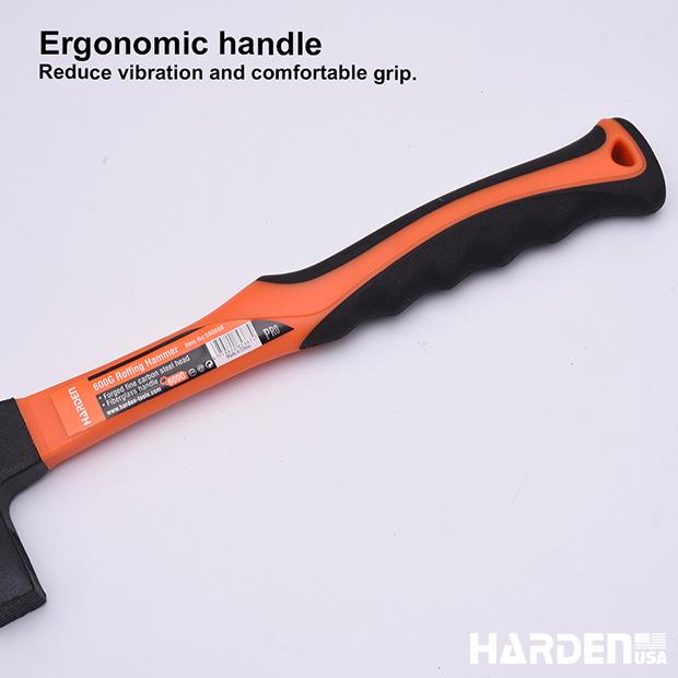 600g Roofing Hammer with Fiberglass Handle