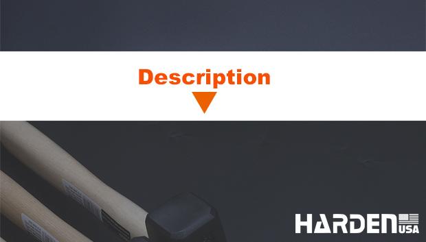 Machinist Hammer with Wood Handle
